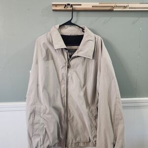 CRAZY HORSE Claiborne Men's Beige Windbreaker 4XT